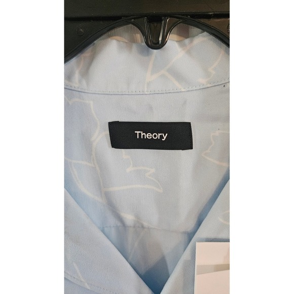 Theory Other - NWT Theory Irving Blokecore Men Large Skylight Multi Sketch Floral Lyocell Shirt